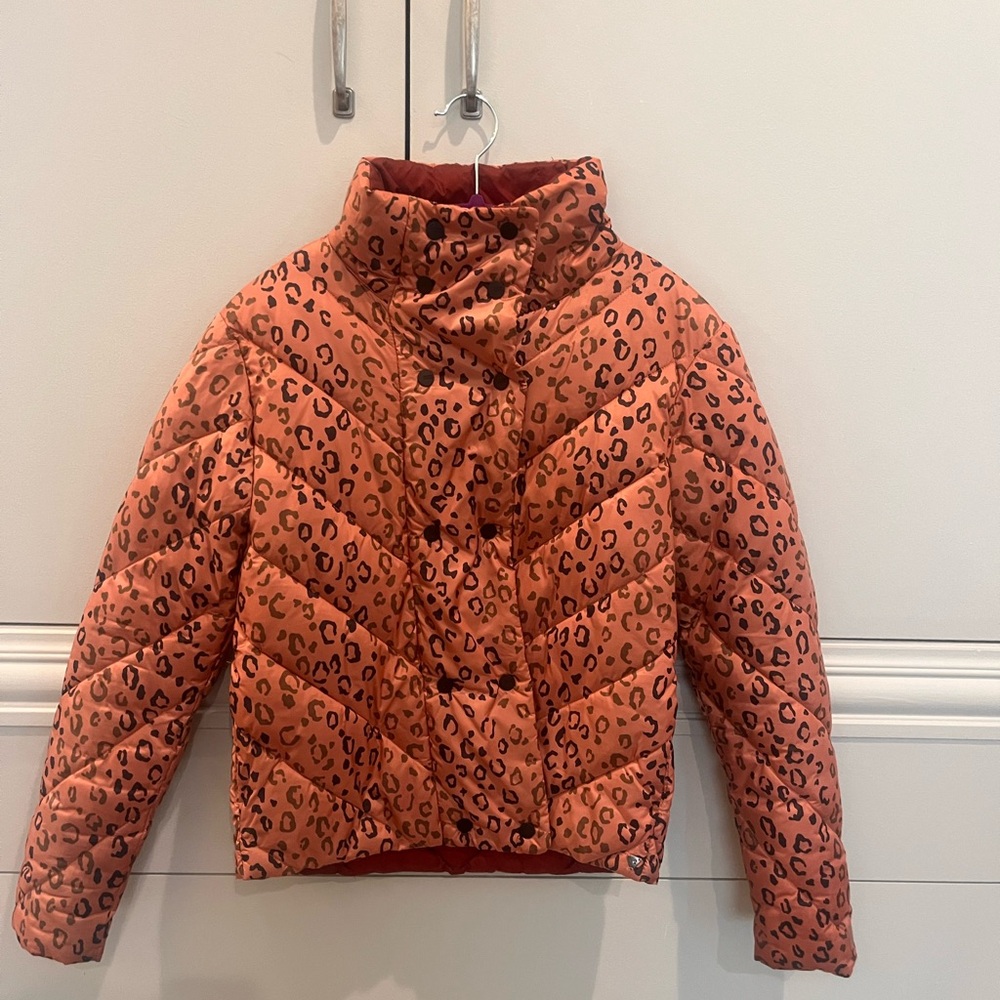 Leopard Print Kids Jacket